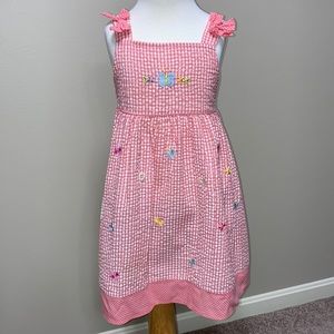 Youngland gingham butterfly sundress size 5